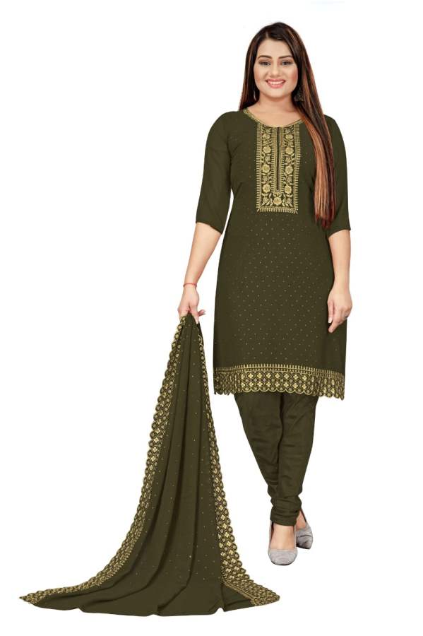Gng 41075 Stylish Fancy Festive Wear Georgette Work Dress Material Collection